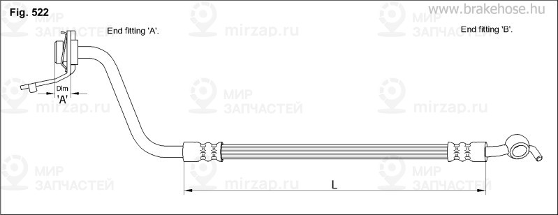 Запчасть K&K FT1057