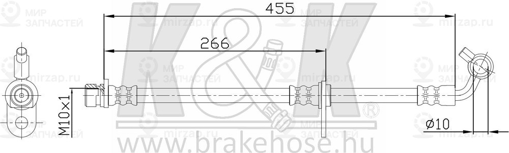Запчасть K&K FT1081
