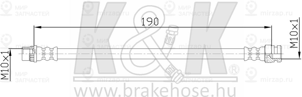 Запчасть K&K FT1143