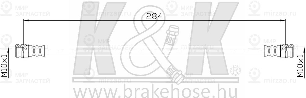 Запчасть K&K FT1151