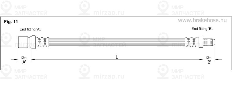 Запчасть K&K FT1157