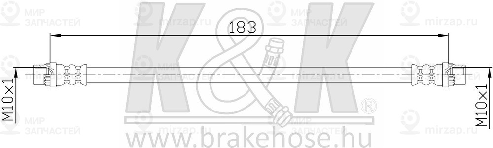 Запчасть K&K FT1164