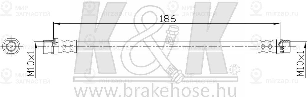 Запчасть K&K FT1169