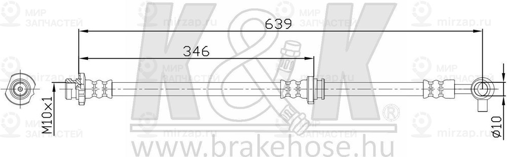 Запчасть K&K FT1228
