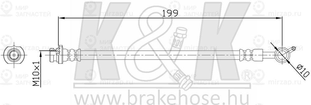 Запчасть K&K FT1229