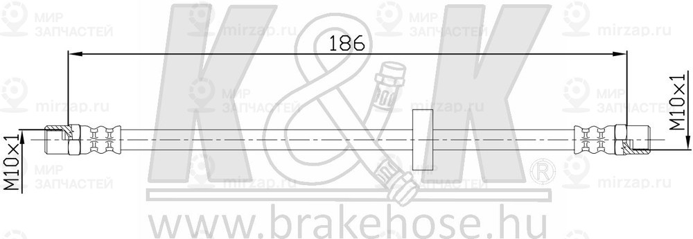 Запчасть K&K FT1351