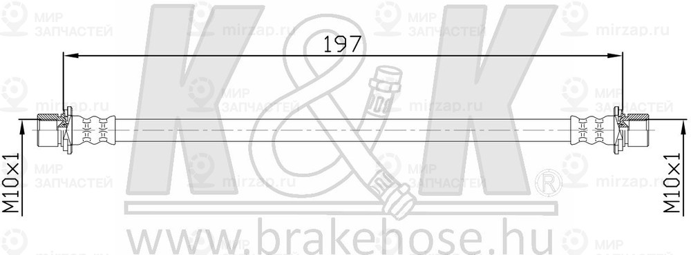 Запчасть K&K FT1425