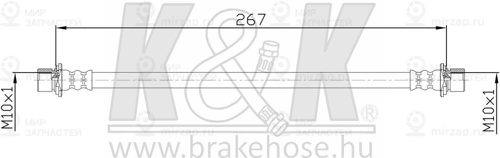 Запчасть K&K FT1431