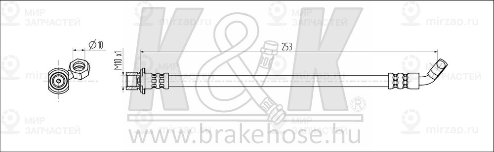 Запчасть K&K FT1435