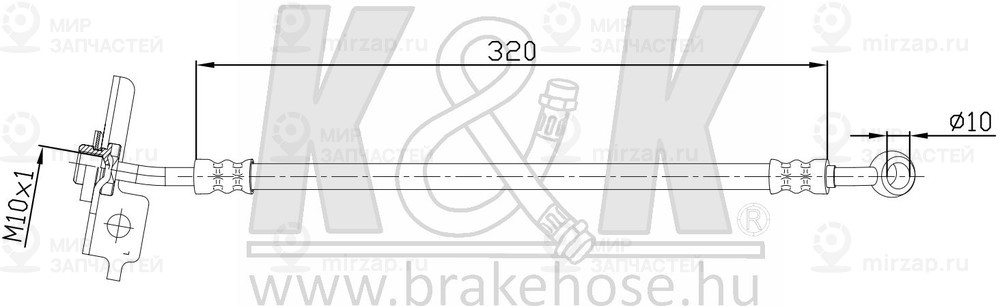 Запчасть K&K FT1445