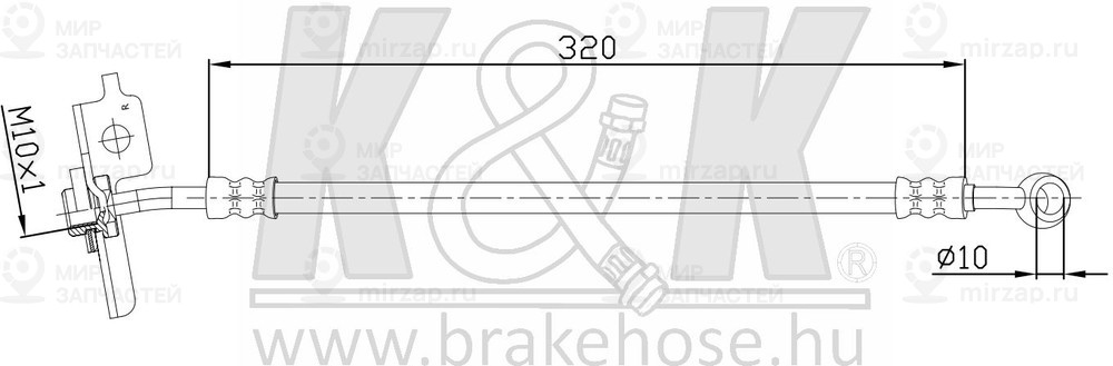 Запчасть K&K FT1446