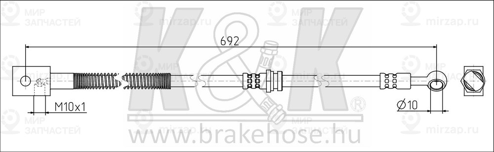 Запчасть K&K FT1733
