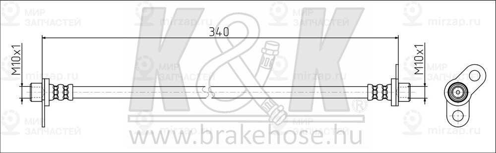 Запчасть K&K FT1744