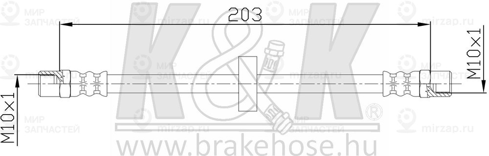 Запчасть K&K FT1756