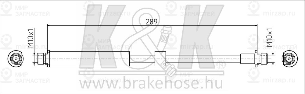 Запчасть K&K FT1764
