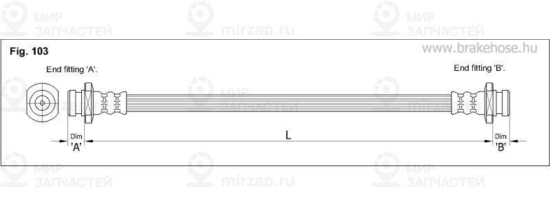 Запчасть K&K FT2053