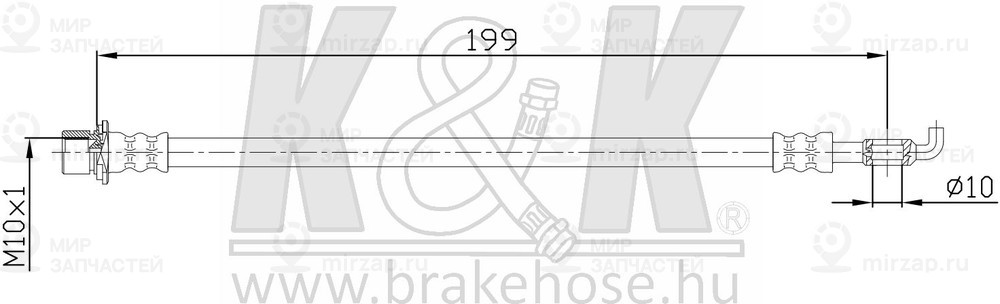 Запчасть K&K FT2176