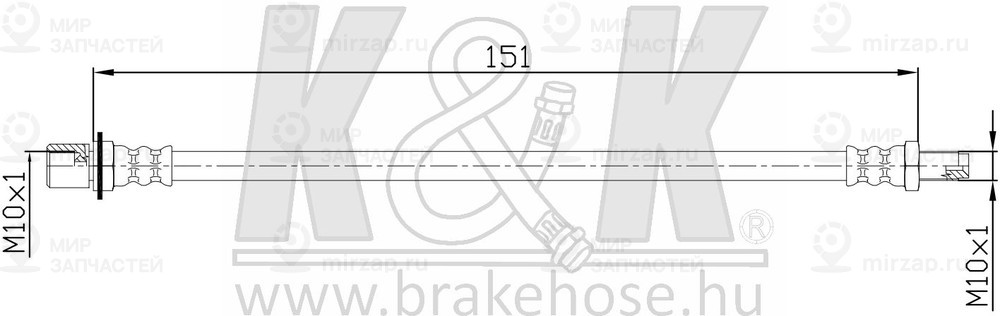 Запчасть K&K FT2181