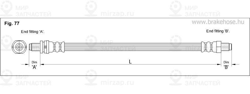 Запчасть K&K FT2507