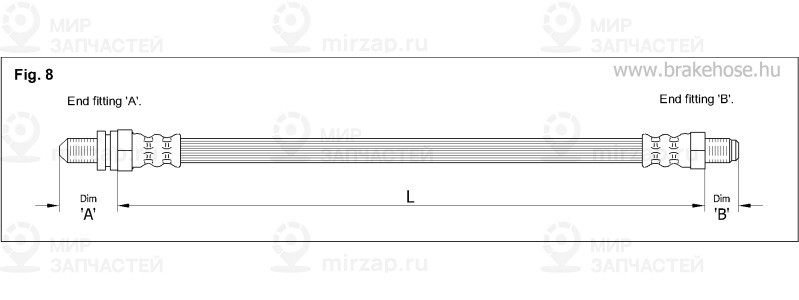 Запчасть K&K FT2518