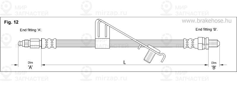 Запчасть K&K FT2527