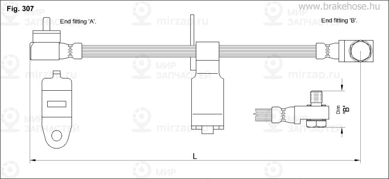 Запчасть K&K FT2542