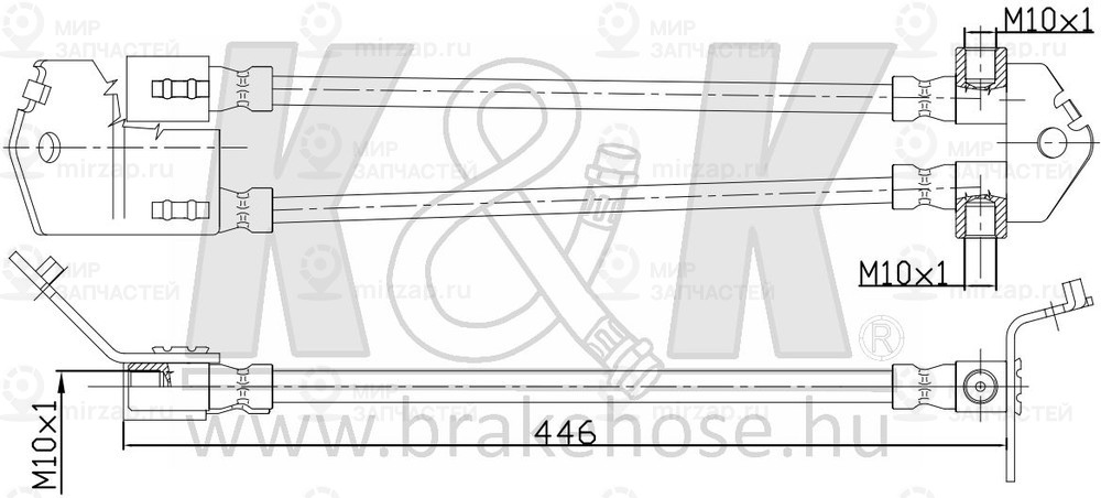 Запчасть K&K FT2544