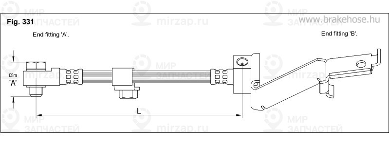 Запчасть K&K FT2601