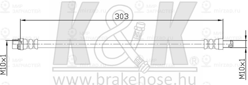 Запчасть K&K FT2798