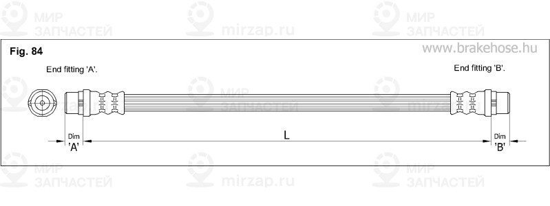 Запчасть K&K FT2829