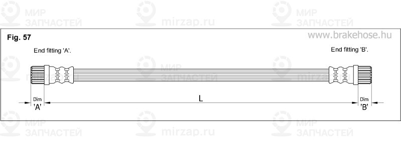 Запчасть K&K FT3260