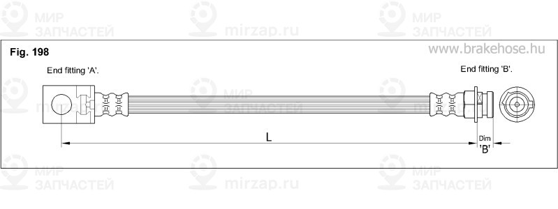 Запчасть K&K FT3519