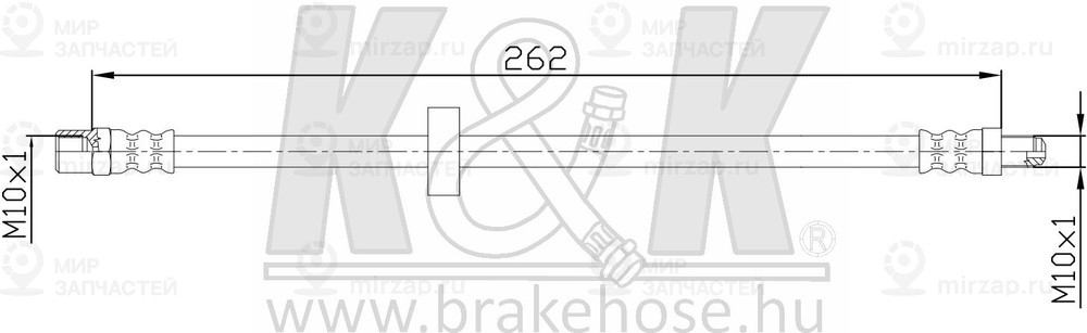 Запчасть K&K FT3672