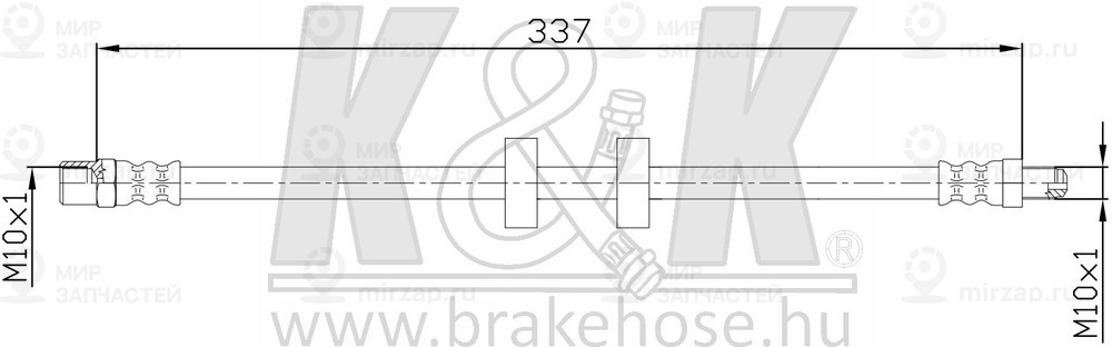 Запчасть K&K FT3676