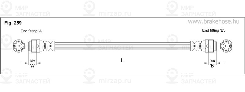 Запчасть K&K FT4079