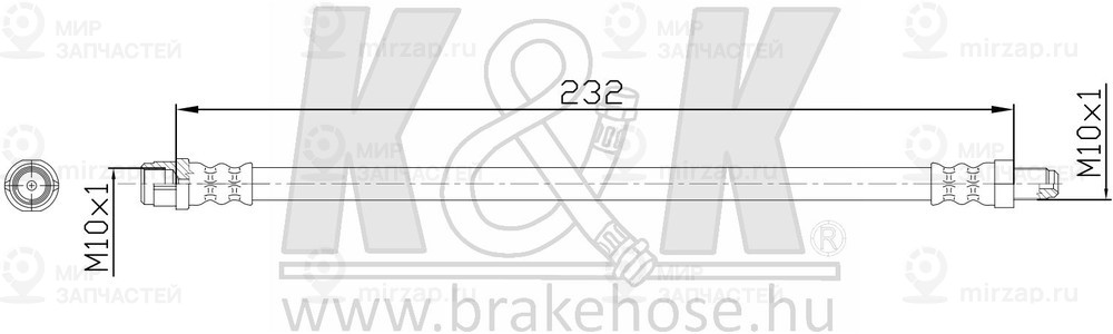 Запчасть K&K FT4082