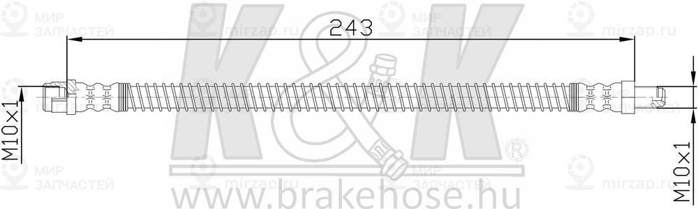 Запчасть K&K FT4084