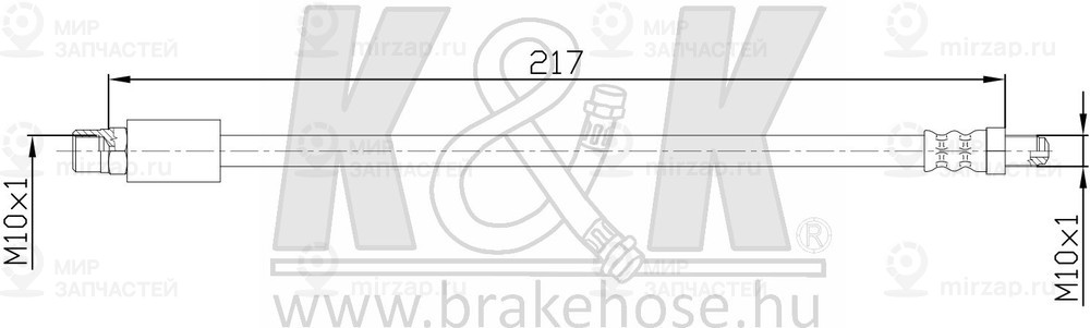 Запчасть K&K FT4669