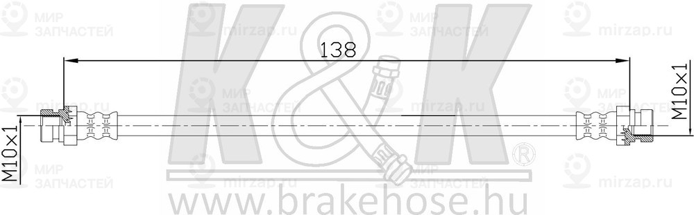 Запчасть K&K FT4707