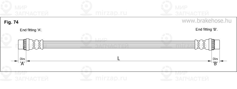 Запчасть K&K FT8573