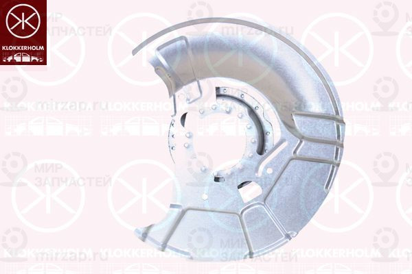 Отражатель, диск тормозного механизма KLOKKERHOLM 0060378