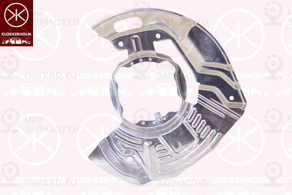 Отражатель, диск тормозного механизма KLOKKERHOLM 0065377