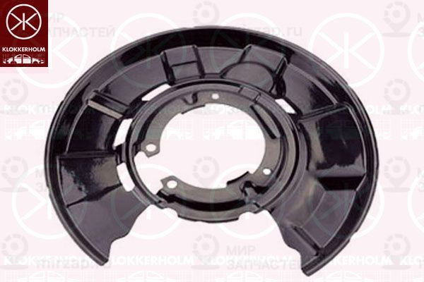 Отражатель, диск тормозного механизма KLOKKERHOLM 0085878