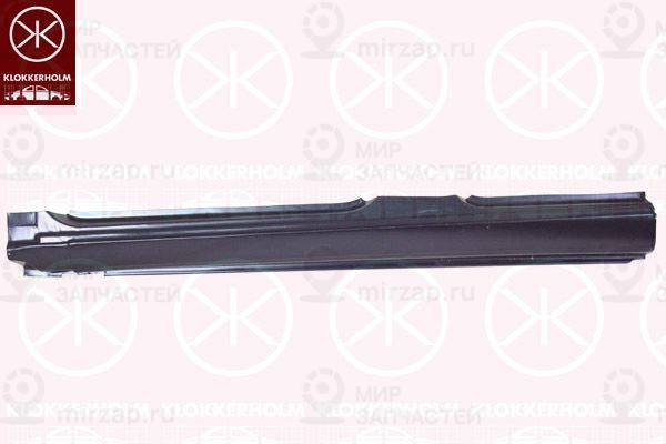 Входная пластина KLOKKERHOLM 0107011