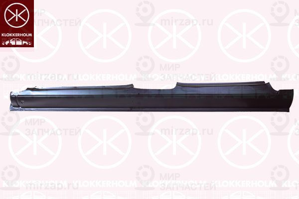 Входная пластина KLOKKERHOLM 9590011