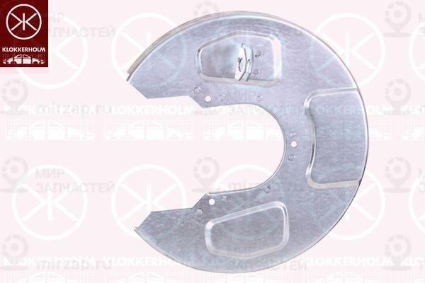 Отражатель, диск тормозного механизма KLOKKERHOLM 9590878