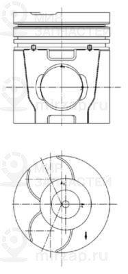 Запчасть KOLBENSCHMIDT 40050600