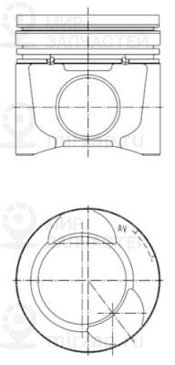 Запчасть KOLBENSCHMIDT 40074600
