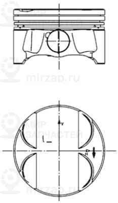 Запчасть KOLBENSCHMIDT 40085600