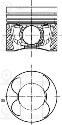 Запчасть KOLBENSCHMIDT 40095600
